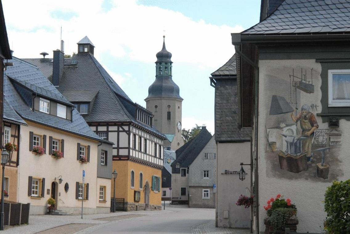 Waldhotel Am Aschergraben Geising Exteriör bild